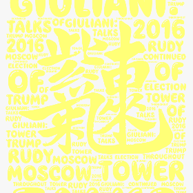 Word2art Wallpapers-Rudy Giuliani: Talks of Trump Tower Moscow continued throughout 2016 election